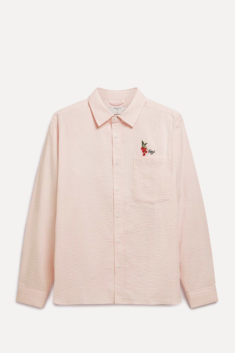 Sardinia Seersucker Pearce Shirt 