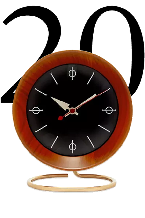 Vitra Chronopak Desk Clock from George Nelson