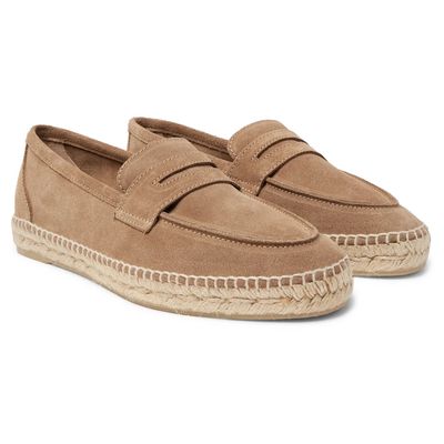 Nacho Suede Espadrille Loafers from Castañer