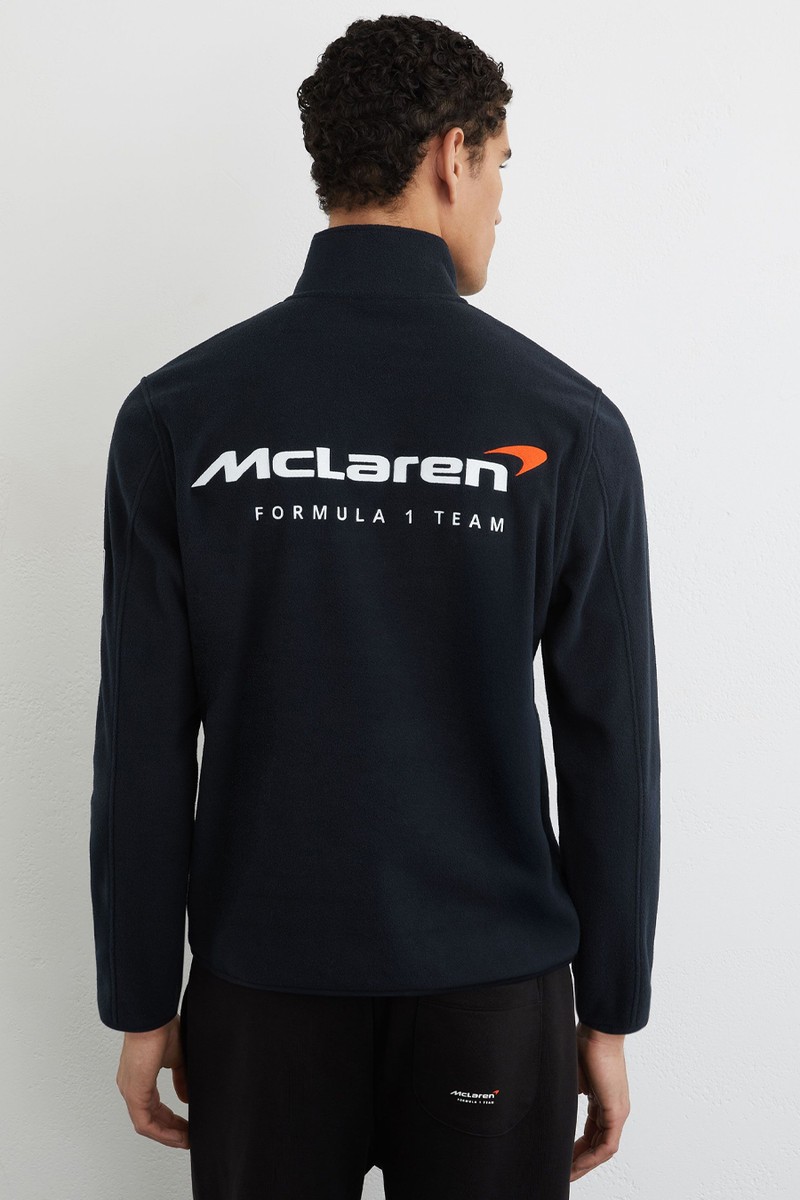 Meros McLaren Racing Fleece Half-Zip Top Unisex-Fit