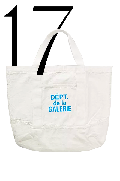 Logo-Print Webbing-Trimmed Cotton-Canvas Tote Bag from Gallery Dept 