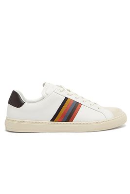 Hansen Artist-Stripe Leather Trainers from Paul Smith