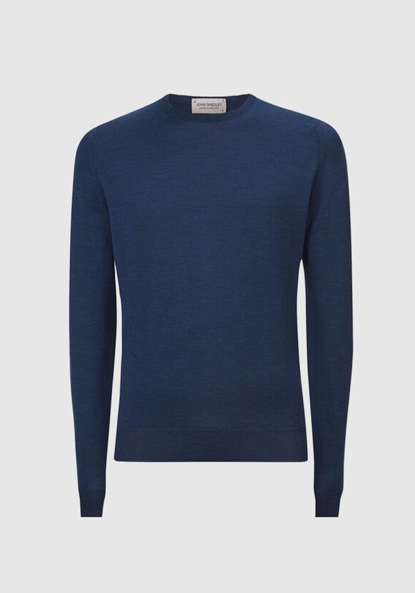 Lundy Crew Neck Pullover from John Smedley