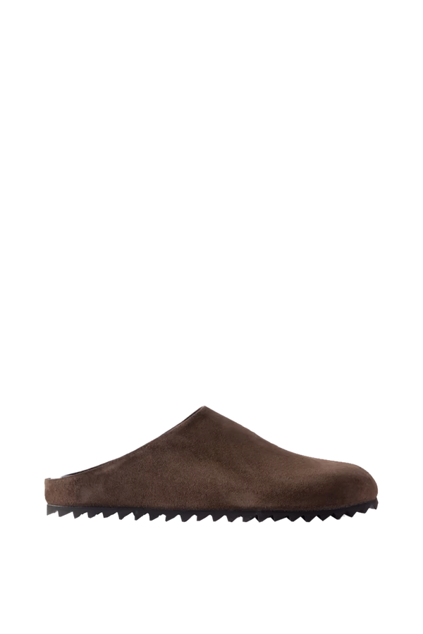 Babouche 001 Suede Clogs from Officine Creative