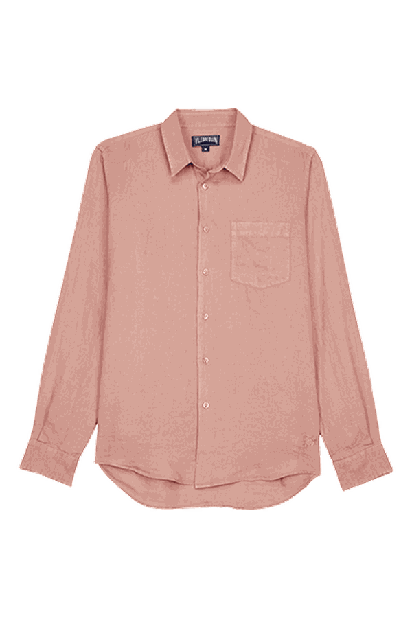 Linen Shirt Natural Dye