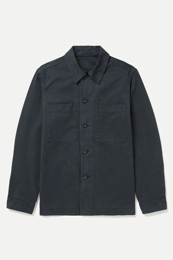 Garment-Dyed Cotton Overshirt from Mr Porter