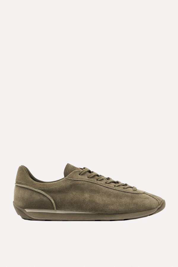 Split Suede Trainers from Massimo Dutti