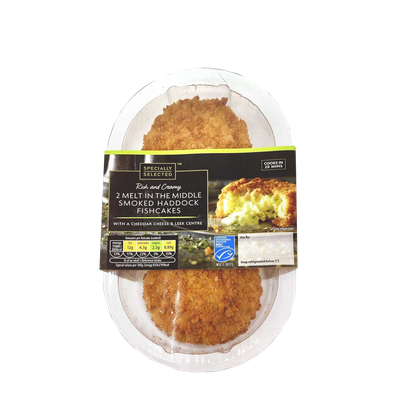 Melt In The Middle Smoked Haddock Fishcakes from Specially Selected