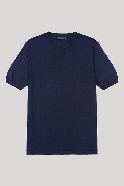 Joaquim Knit Silk Cotton T-Shirt from Frescobol Carioca