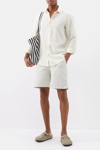 Sergio Cotton-Blend Shorts, £94 (were £145) | FRESCOBOL CARIOCA 