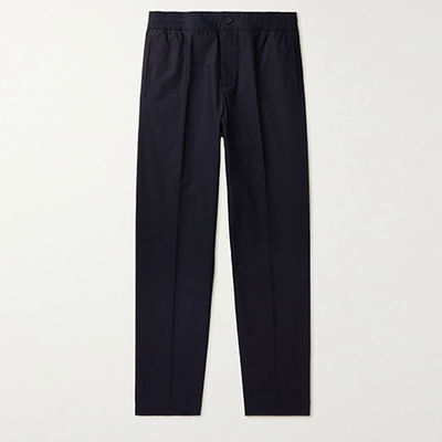 Relaxed Cotton Elasticated Trousers from Mr P.