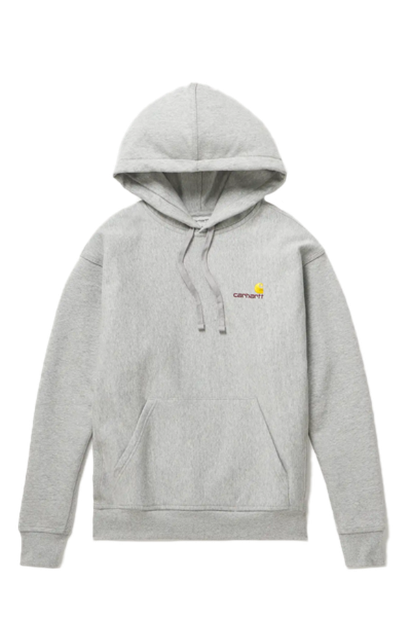 American Script Logo-Embroidered Cotton-Blend Jersey Hoodie  from Carhartt Wip 
