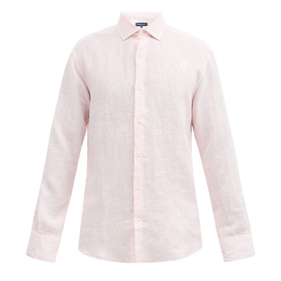 Slubbed Linen Poplin Shirt from Frescobol Carioca