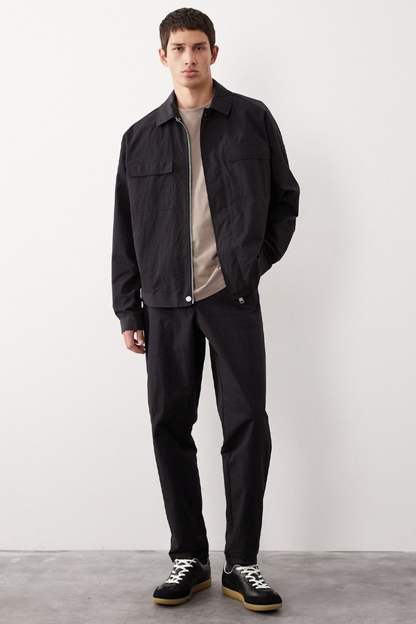 Nylon Shacket Co-Ord