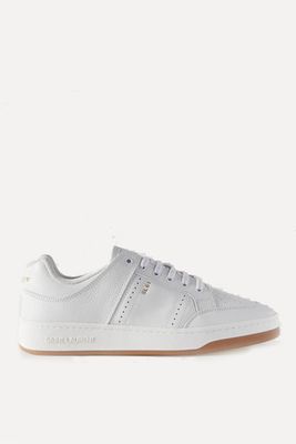 SL 61 Perforated Leather Trainers from Saint Laurent