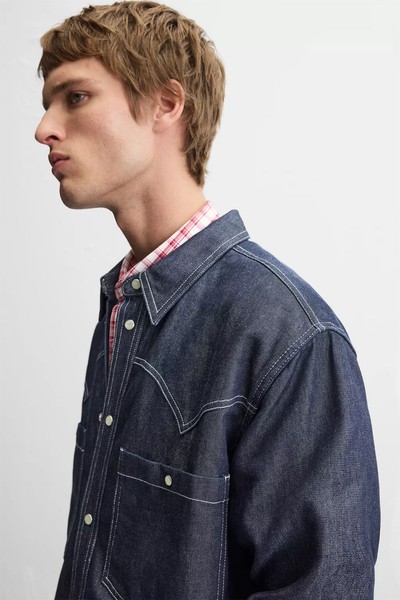 Western Denim Shirt from Zara