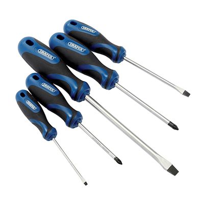 5-Piece Soft-Grip Screwdriver Set from Draper