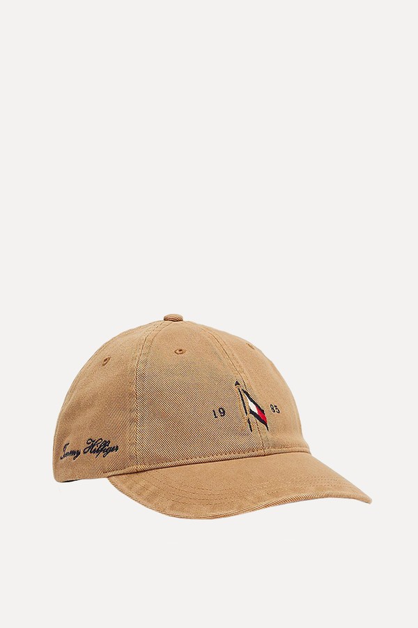 Flag Embroidery Baseball Cap from Tommy Hilfiger