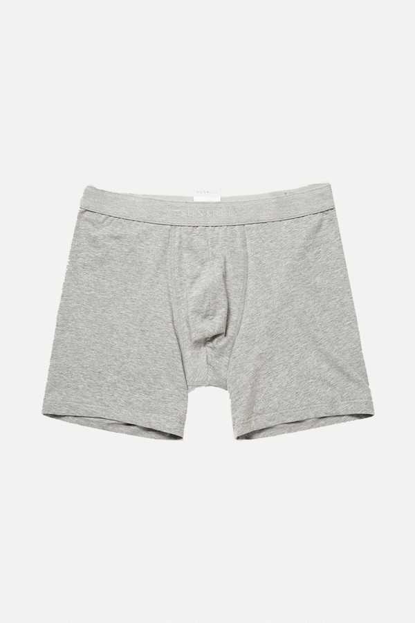 Stretch Cotton Boxer Briefs