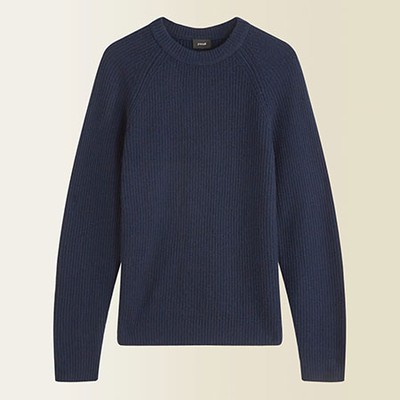 Wool Cashmere Crew Neck Jumper