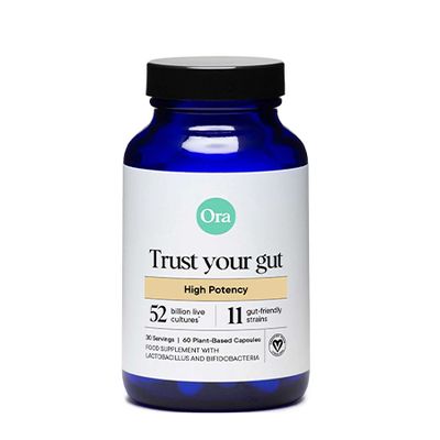 Trust Your Gut Daily Essential Probiotic & Prebiotic Capsules from Ora