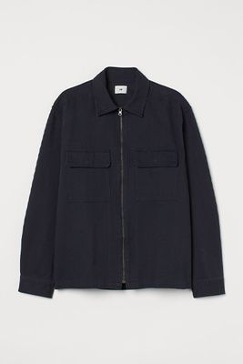 Zipped Shirt Jacket from H&M
