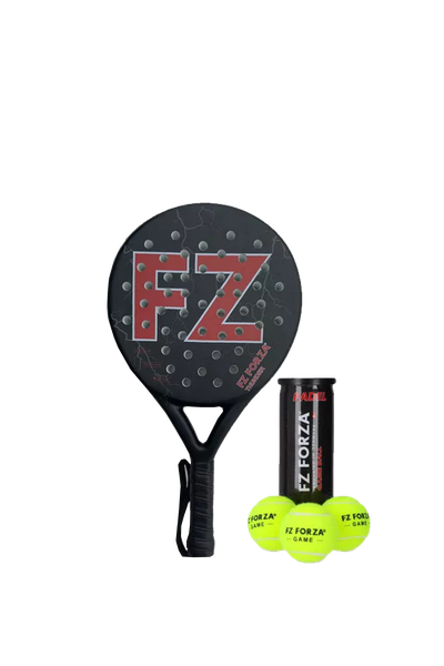 Thunder Padel Ball Racket & Ball Set from FZ Forza