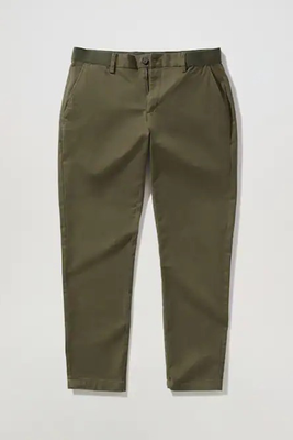 Cotton Tapered Crop Pants from Mango