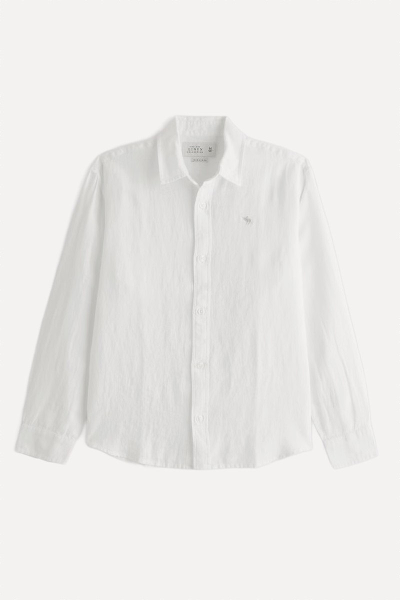 Icon Button-Up Shirt 100% Linen 
