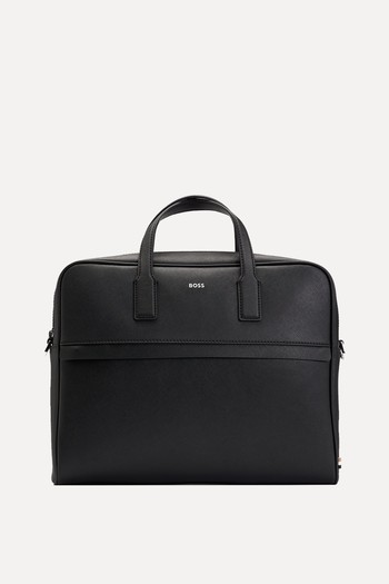 Structured Document Case With Logo Lettering from Hugo Boss