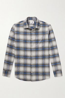 Errico Checked Cotton-Flannel Shirt from NN07