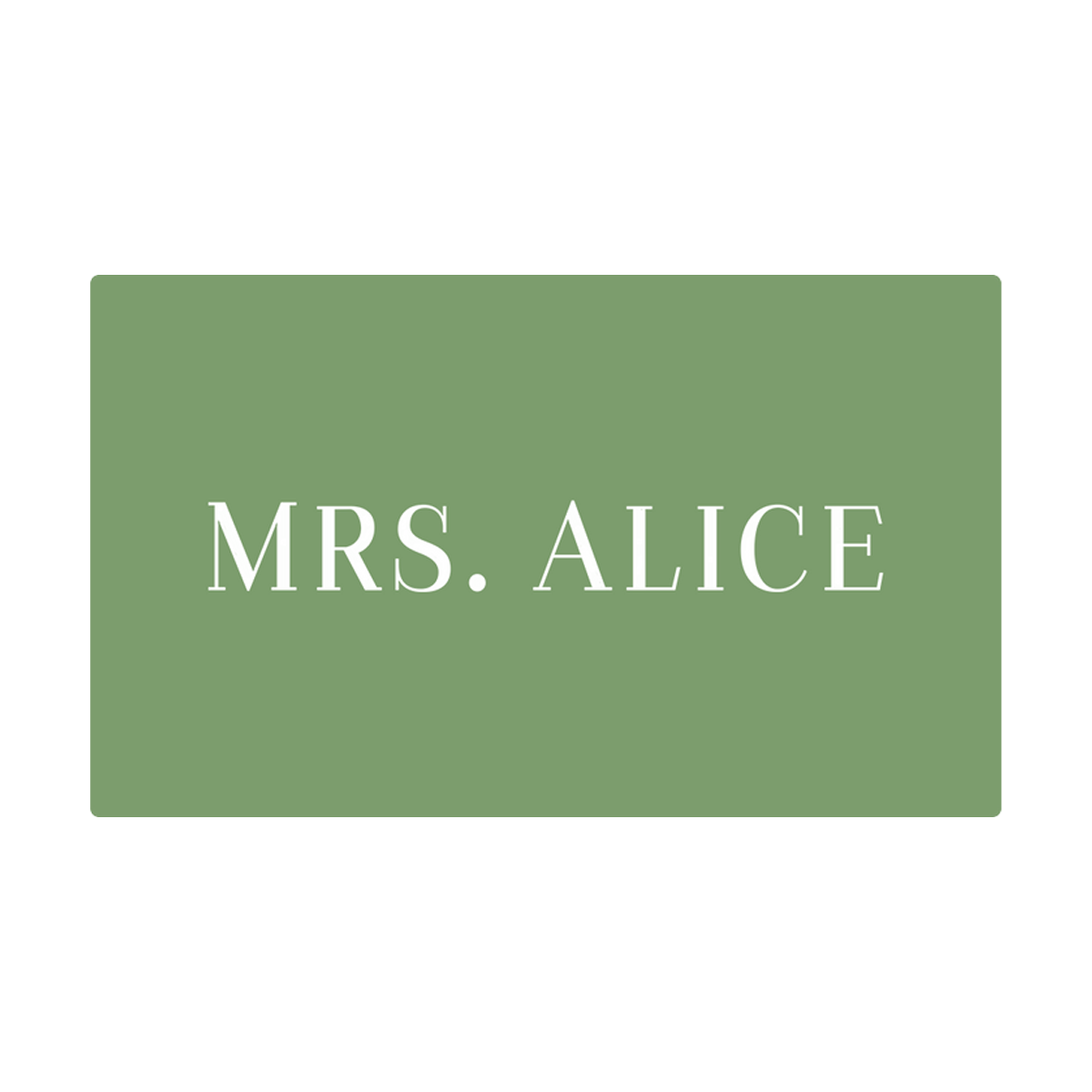 Mrs. Alice