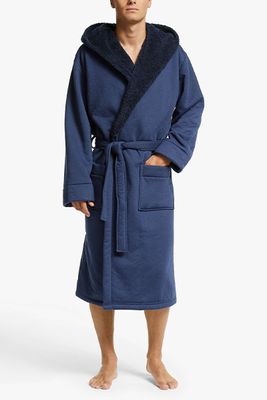 Bonded Hooded Robe from John Lewis & Partners
