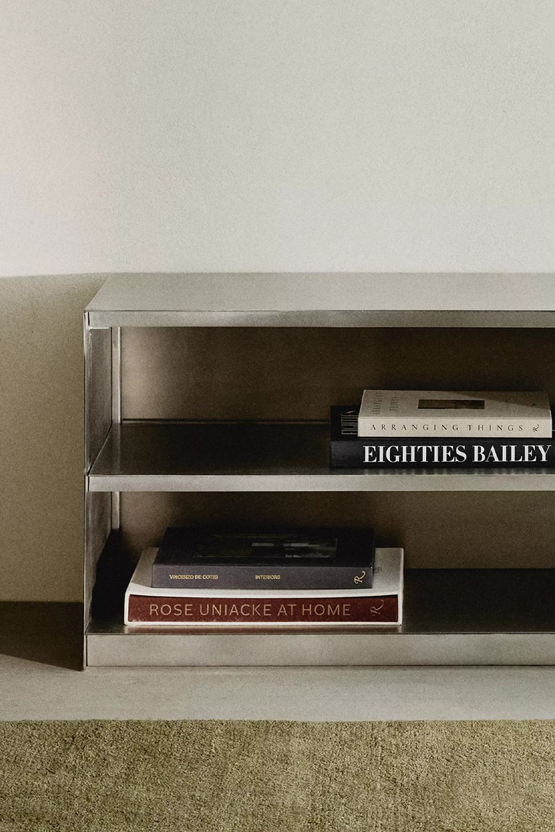 Stainless Steel Console from Zara