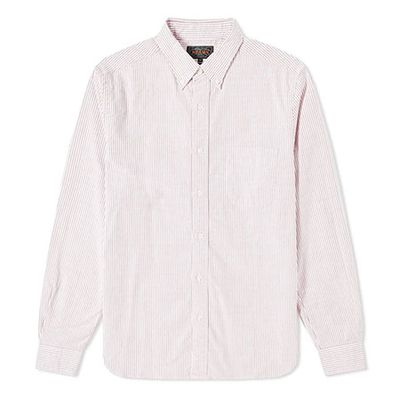 Button Down Candy Stripe Shirt from Beams Plus