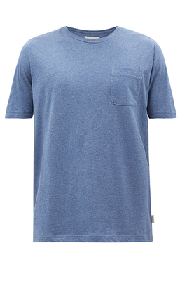 Chest-Pocket Organic-Cotton Jersey T-Shirt from Oliver Spencer