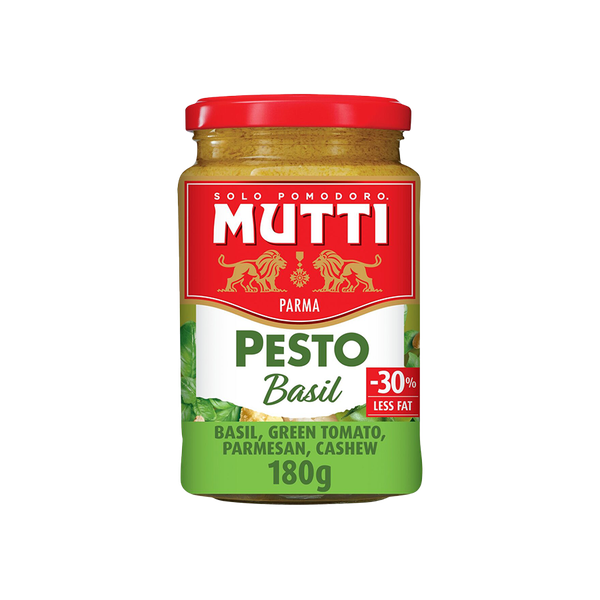 Basil, Green Tomato & Parmesan Green Pesto Pasta Sauce from Mutti