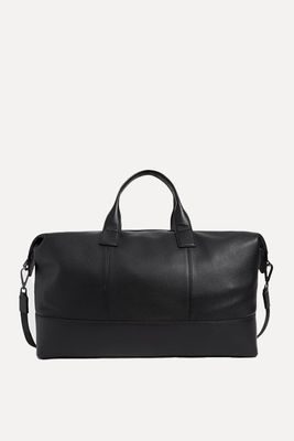 Carter Leather Travel Bag from Reiss