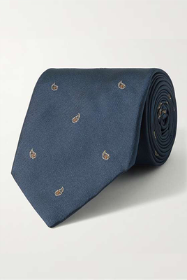 8cm Paisley-Jacquard Silk-Twill Tie from Brioni