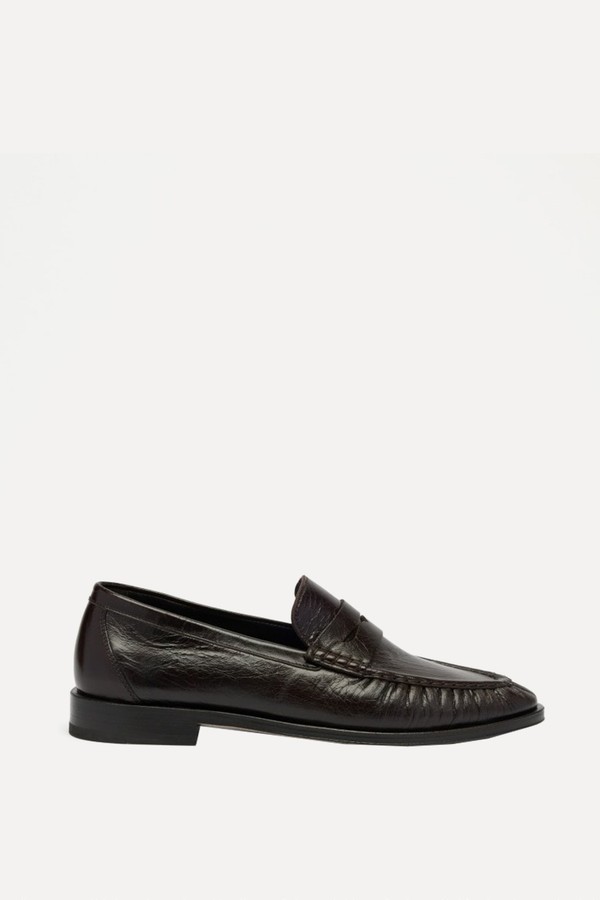 Ruched Loafers from Russell & Bromley