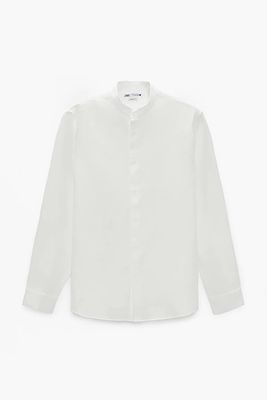 Textured Cotton Shirt from Zara