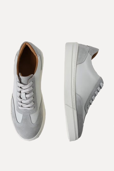 Leather-Suede Trainers