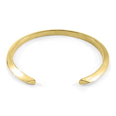 Benson Triagonal 9ct Gold Bangle from Anchor & Crew