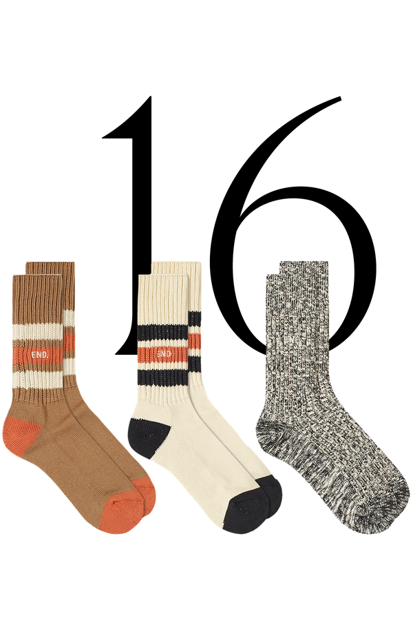 Camping Socks 3 Pack from End. x Rototo 