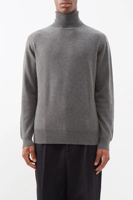 Cashmere-Blend Roll-Neck Sweater  from Raey