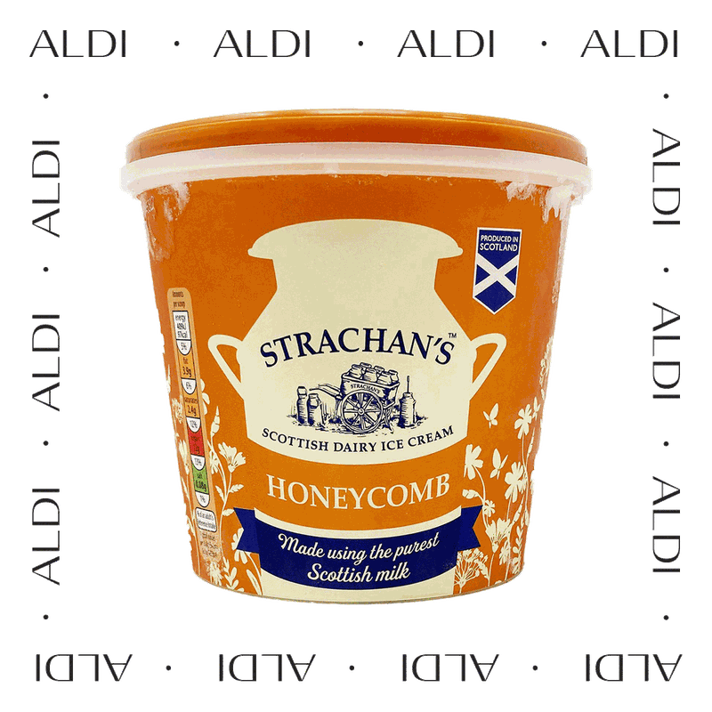 Scottish Dairy Ice Cream Honeycomb from Strachan's