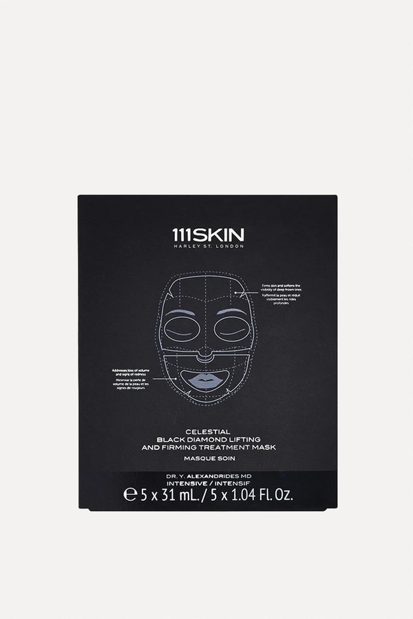Celestial Black Diamond Lifting & Firming Treatment Masks from 111SKIN