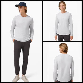 Basic Long Sleeve Henley, £58 | Lululemon