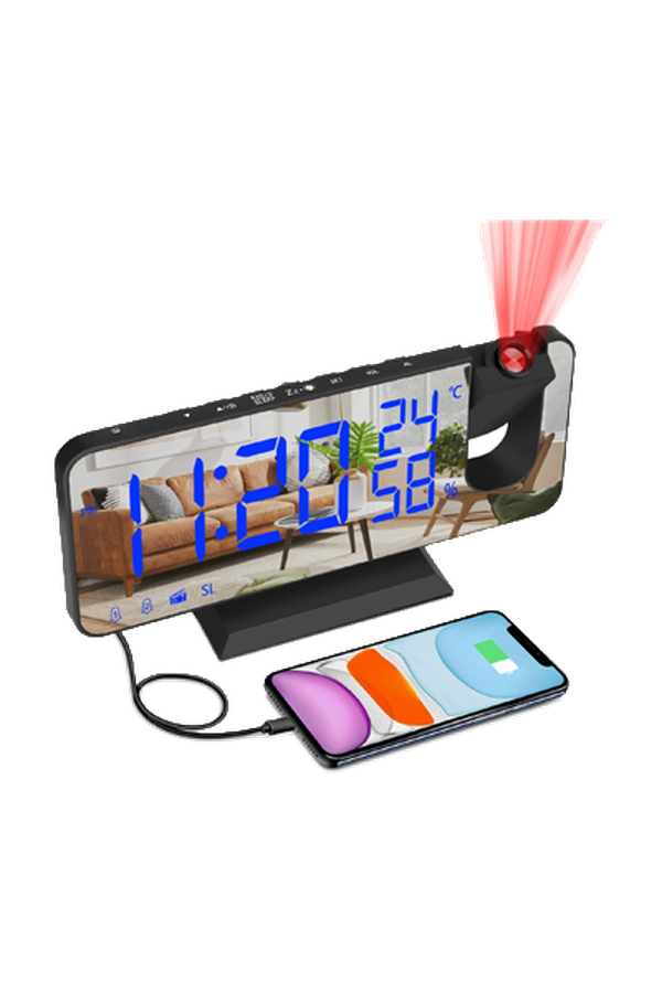 Projection Alarm Clock from Eeekit