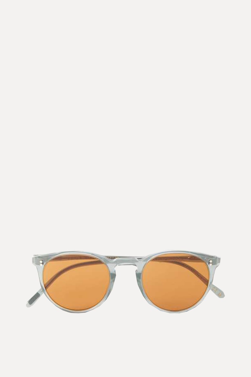 Round-Frame Acetate Sunglasses from Oliver Peoples